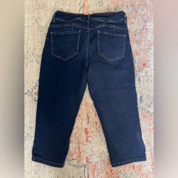 Dark Blue Women's Jeans - Picture 3 of 3